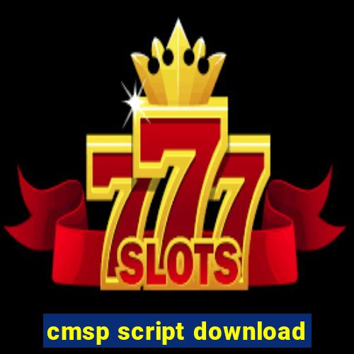 cmsp script download